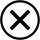L'icona con una croce centrale delimitata un cerchio rappresenta il concetto di scelta. Per questo è l'ideale per rappresentare il concetto di promozione ed autoaffermazione