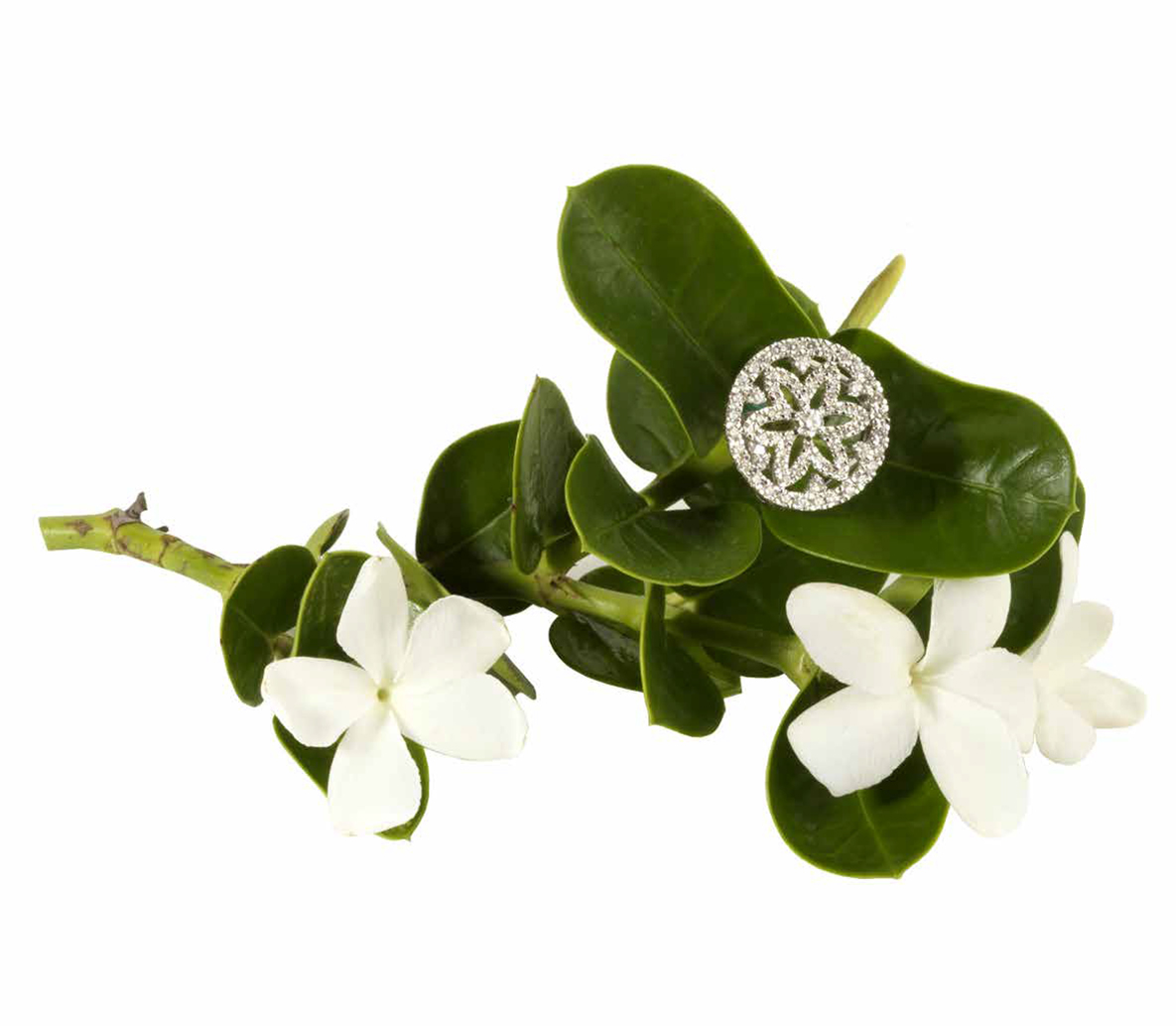 L’essenza della bellezza naturale arricchita dall’arte orafa.