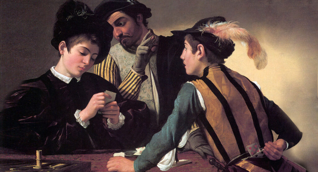 Il valore della coerenza 8 I Bari di Caravaggio