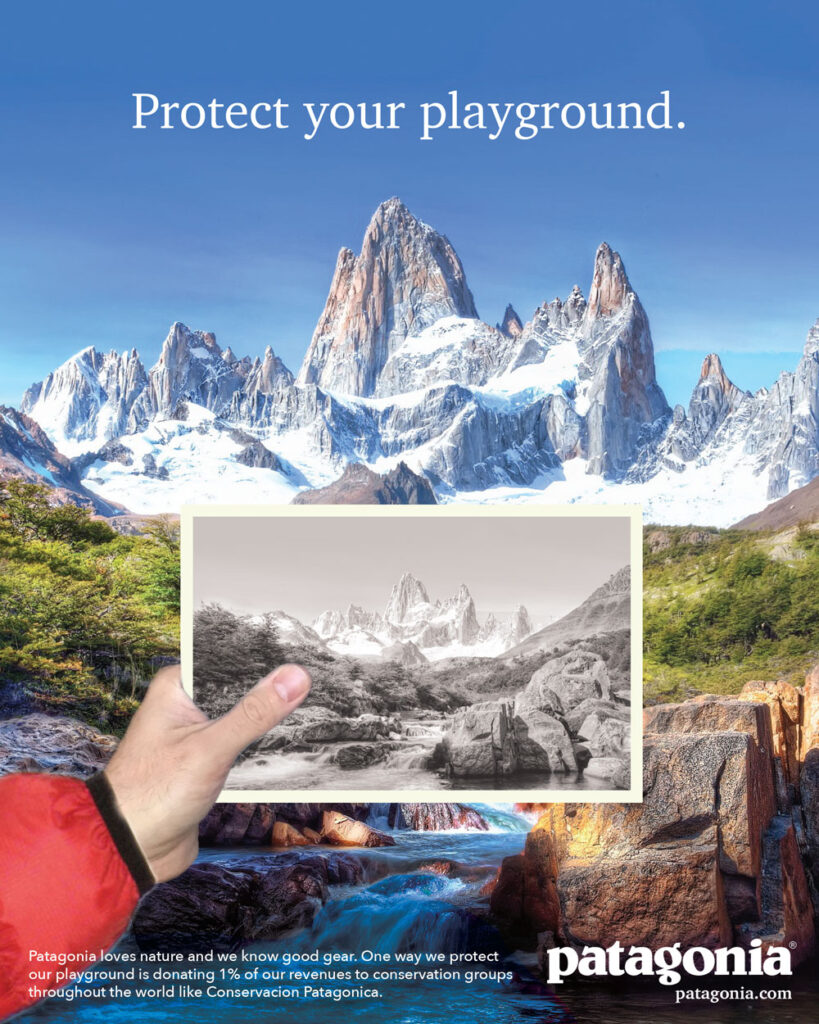 patagonia Patagonia deve il suo successo alla coerenza con cui persegue i suoi obiettivi di tutela dell'ambiente