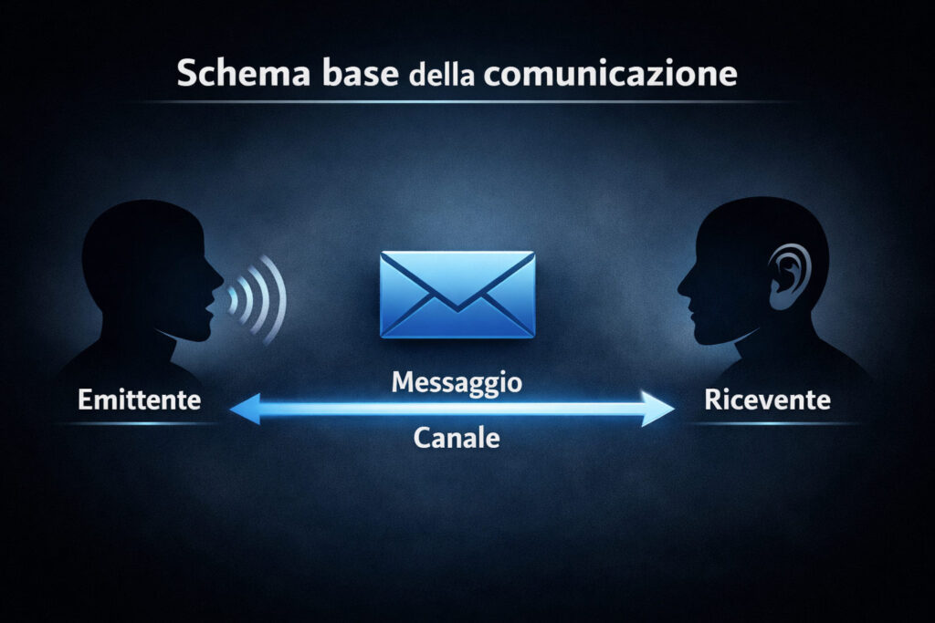 schema-base-comunicazione-emittente-ricevente Schema base della comunicazione