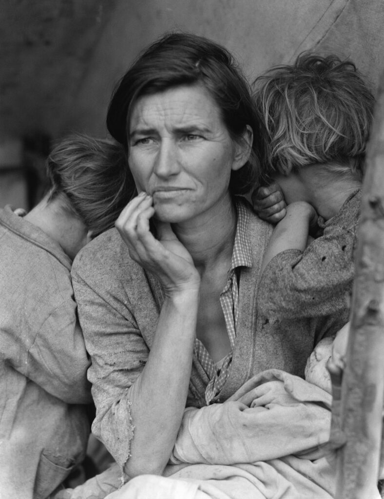 DoroteaLange-MigrantMother DoroteaLange MigrantMother
